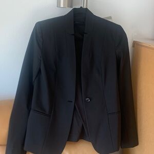 Elie Tahari Black Long Sleeve Dress